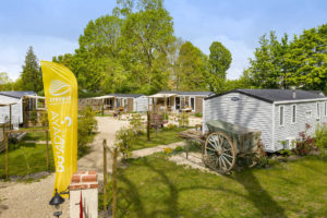 Glampen bij Château des Marais